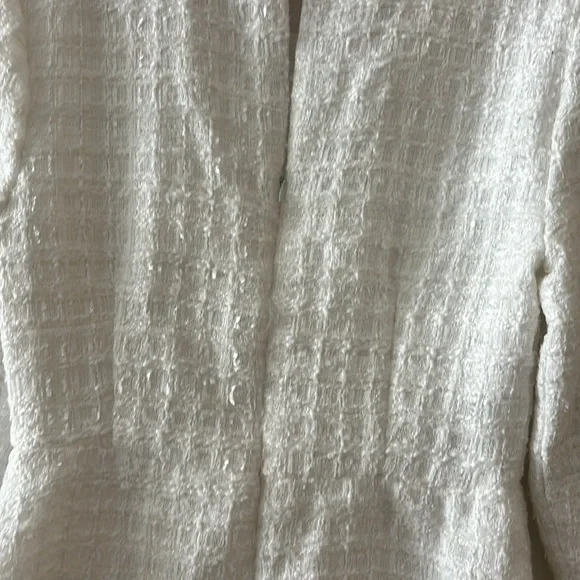 Zara dress white tweed labeled a size medi… - Picture 6 of 8